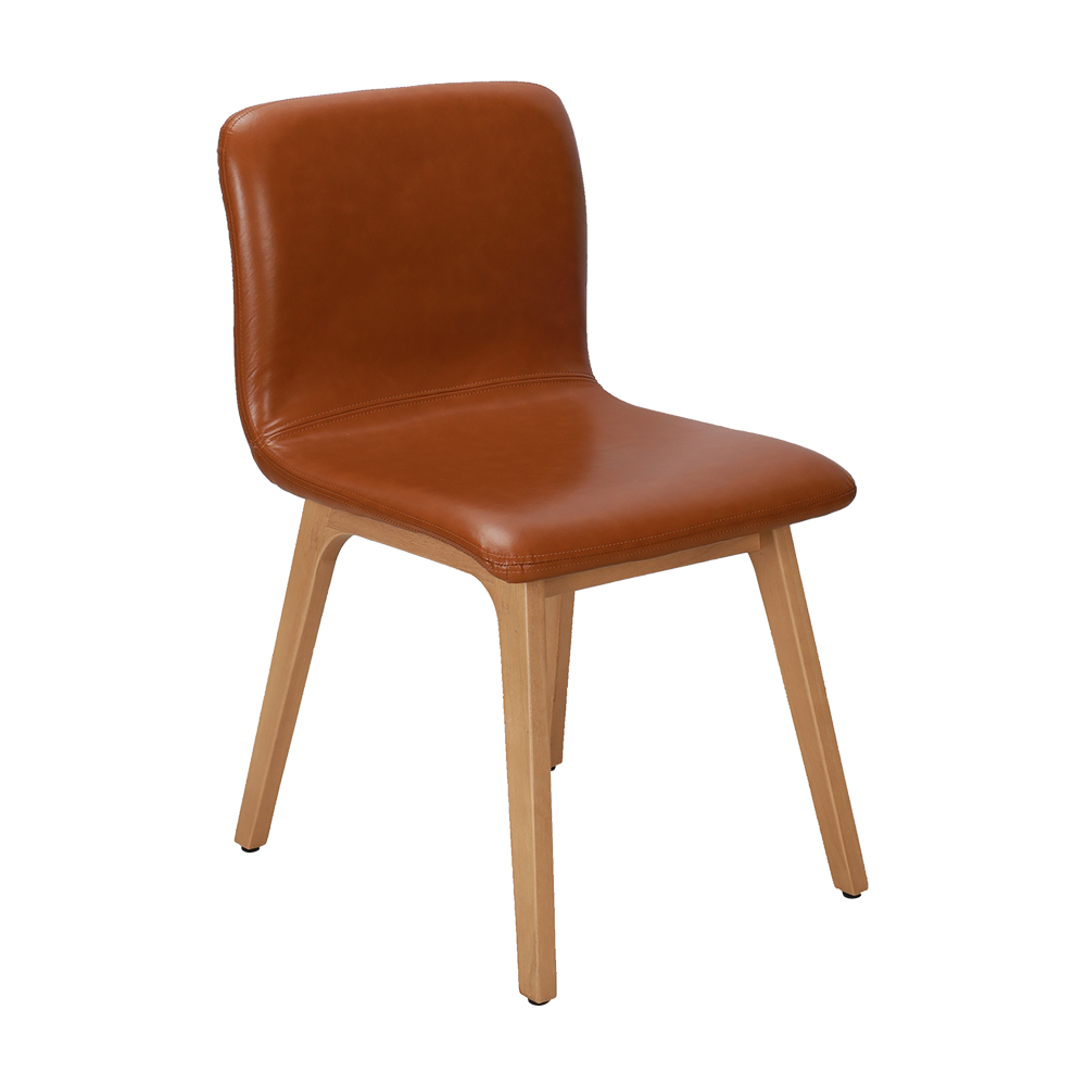 Brown Bentwood solid trä matstol