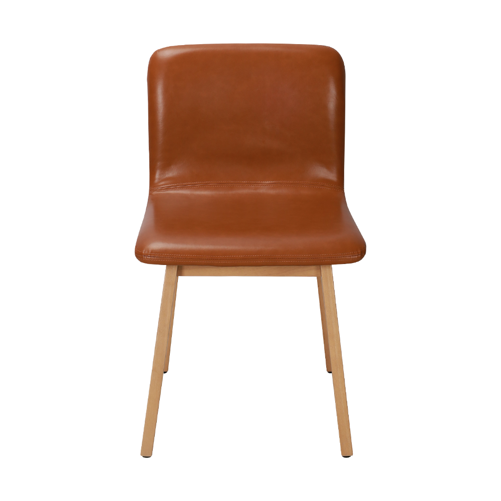 Brown Bentwood solid trä matstol