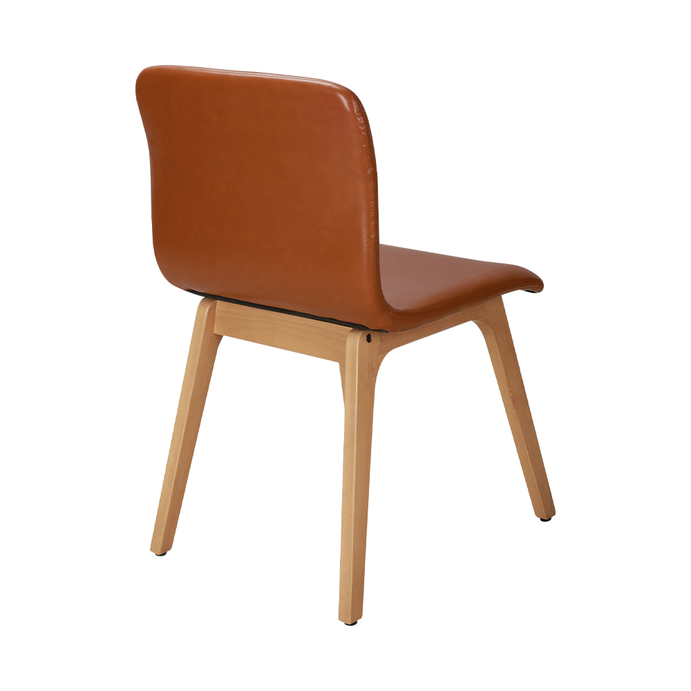 Brown Bentwood solid trä matstol