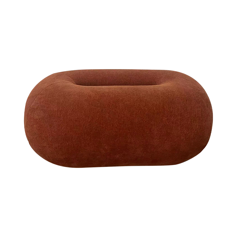 Brown Orange Memory Foam Seat Cushion Tyg Ottoman Footest 